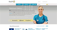 Desktop Screenshot of medprosafety.com